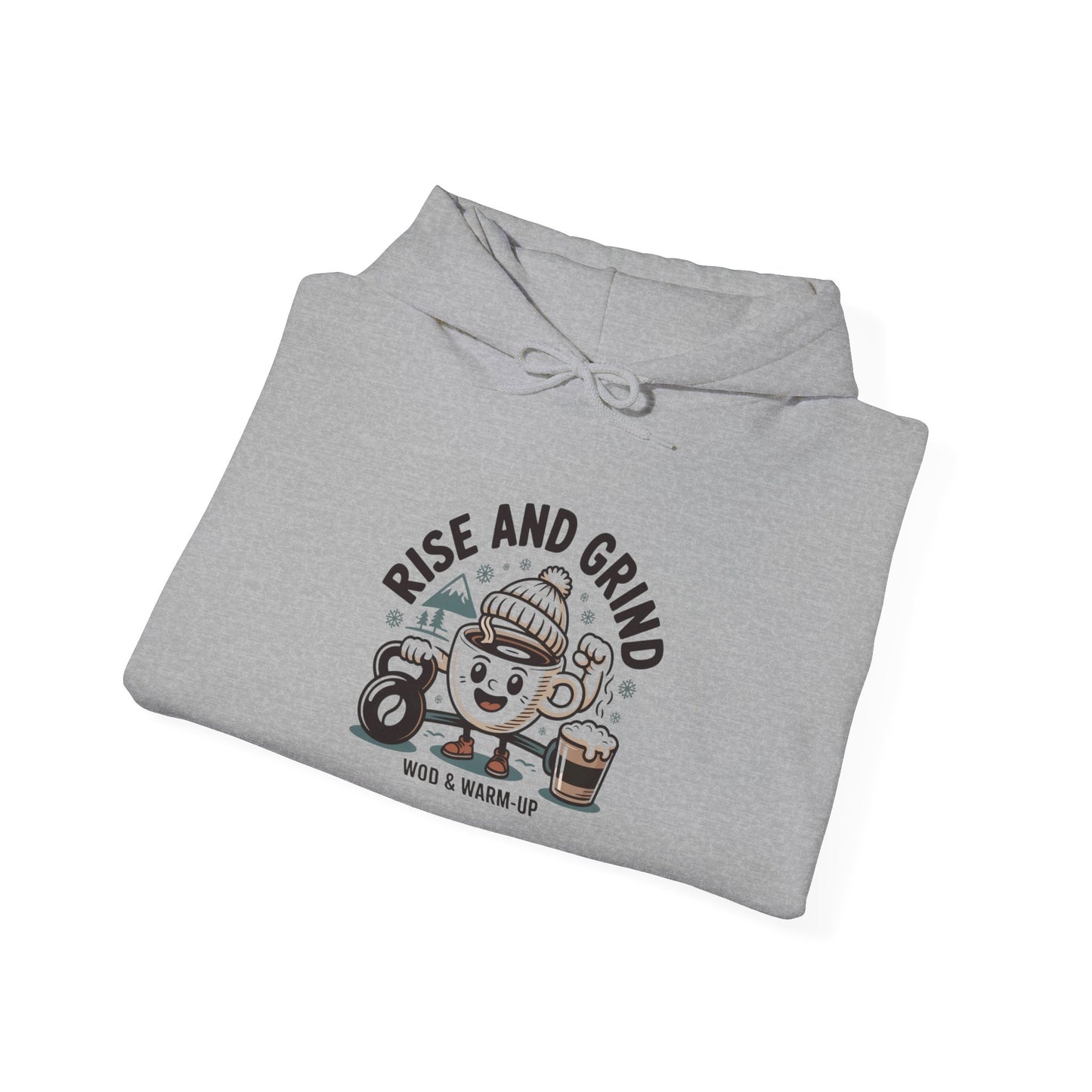 Rise and Grind Hoodie | Strong Coffee